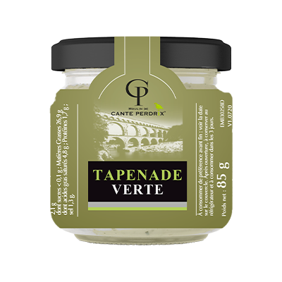 Tapenade verte du Moulin de Cante Perdrix, Domaine du Petit Olivier